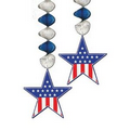 Patriotic Star Danglers